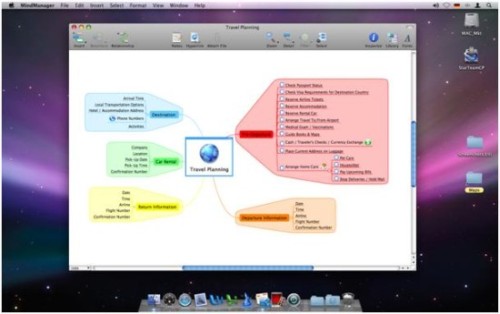 Screenshot von MindManager 7 Mac auf Mac Leopard (Thumb)
