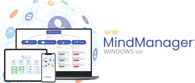 MindManager Windows 21 - Blog Feature