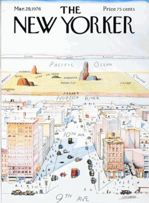 Steinberg New Yorker Cover