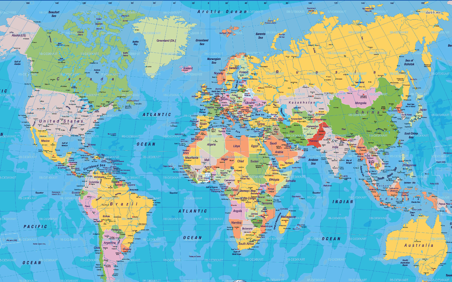 World Map_1920x1200